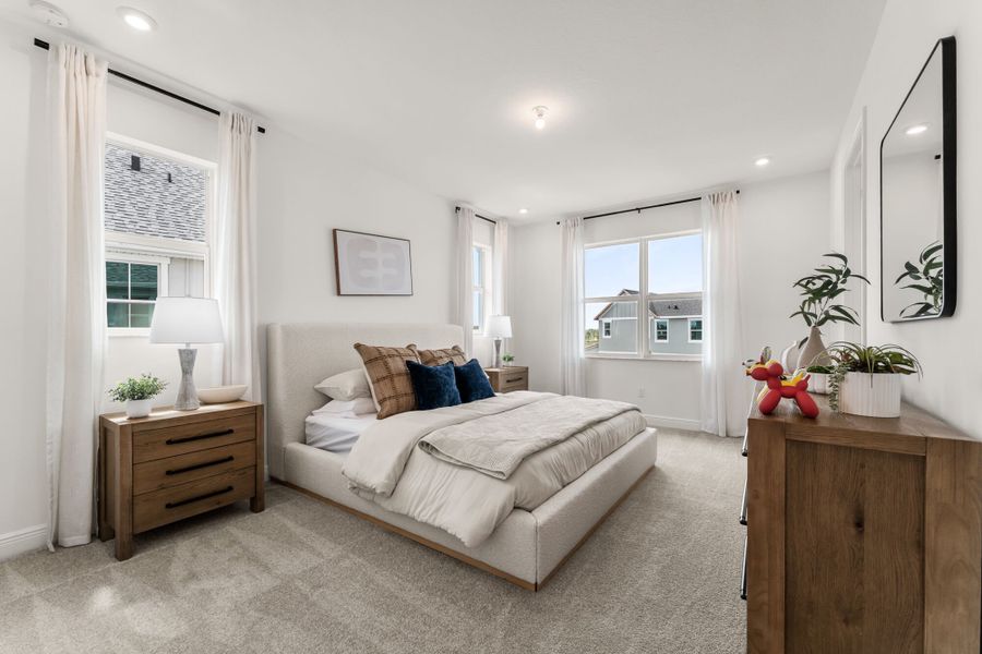 Representative furnished interior of a home built from the Dahlberg by Mattamy Homes in Newfield, Palm City (Image 10).