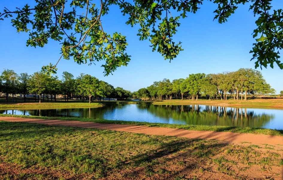 View of Community Spring-fed catch and release lake and nature trails View of Community Spring-fed catch and release lake and nature trails