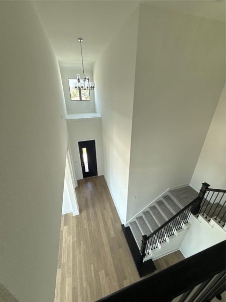 Entryway from 2nd floor landing