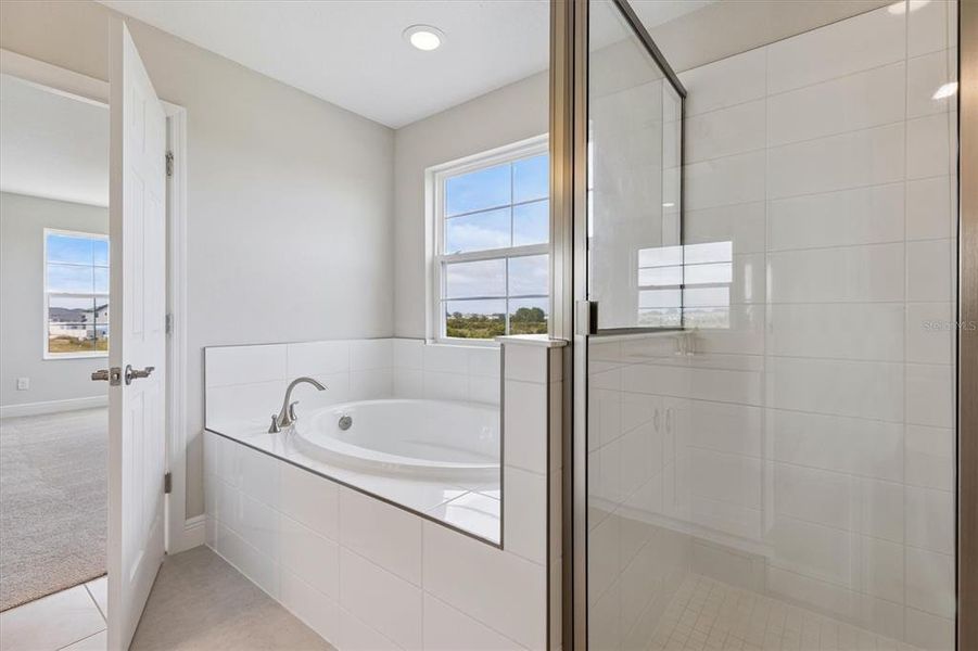 Furnished interior view inside a new home in Mirada, San Antonio (Image 5).