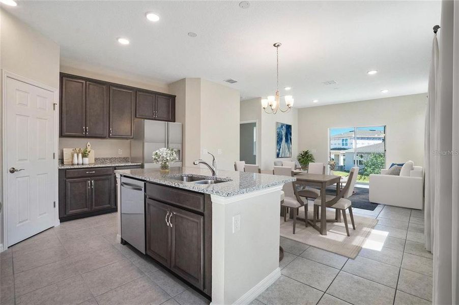 Furnished interior view inside a new home in Watermark, Cocoa (Image 3).