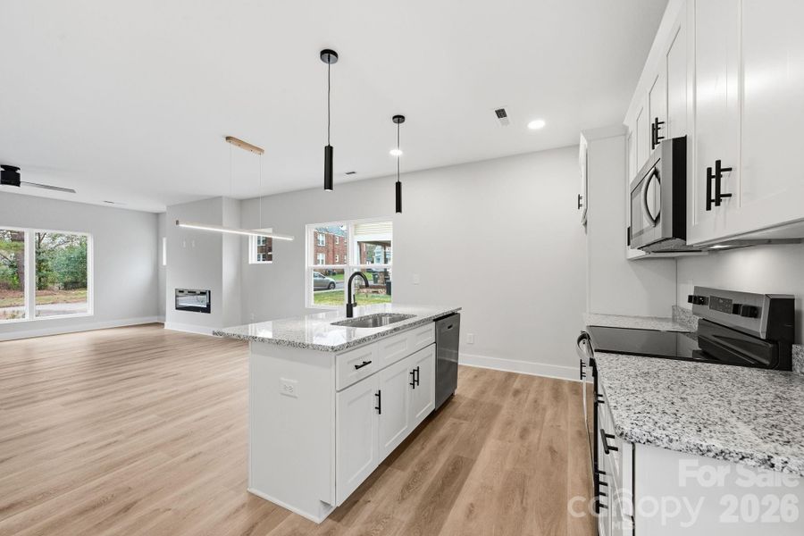 Furnished interior view inside a new home in , Salisbury (Image 5).
