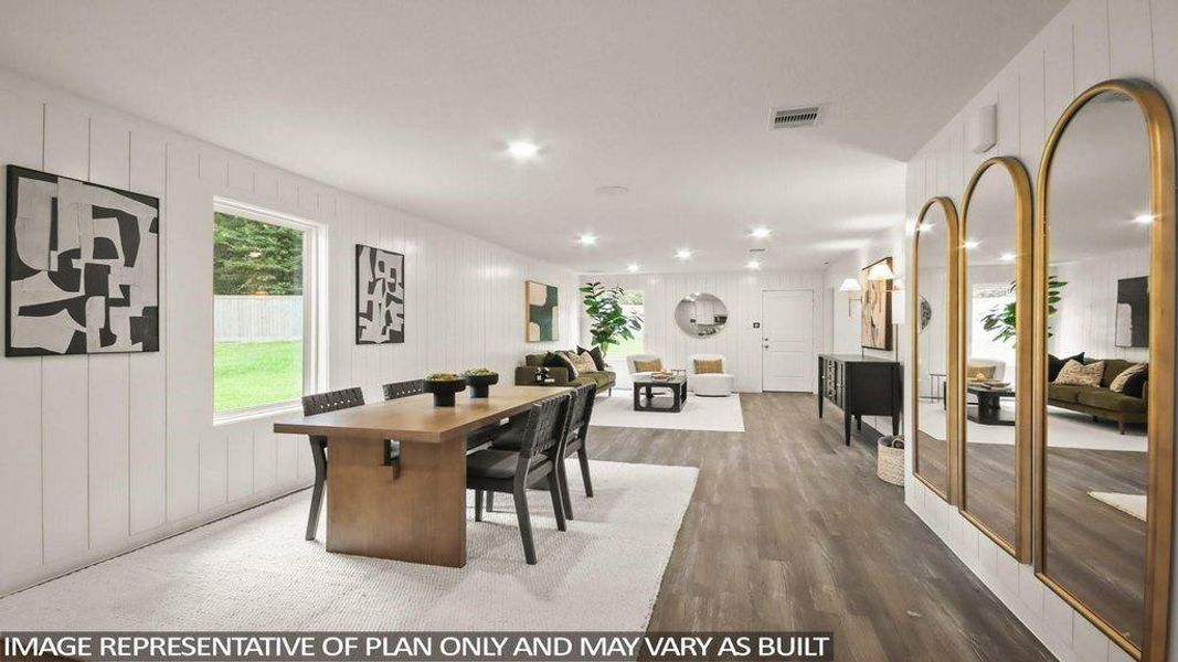 Furnished interior view inside a new home in Sunset Valley, Hockley (Image 4). Furnished interior view inside a new home in Sunset Valley, Hockley (Image 4).