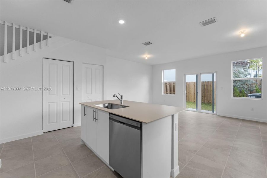 Furnished interior view inside a new home in , Florida City (Image 7).