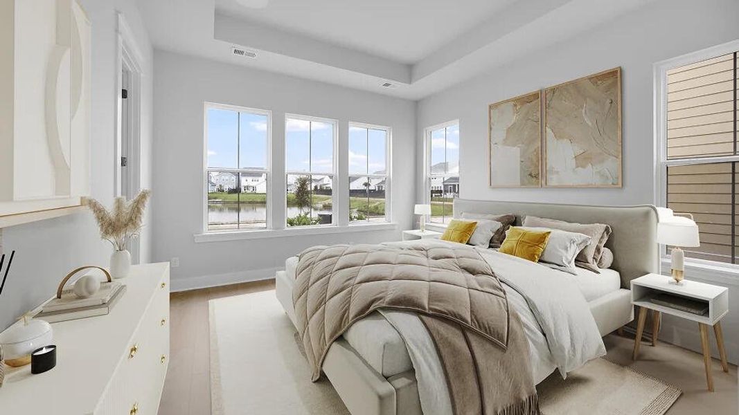 Furnished interior view inside a new home in Carnes Crossroads, Summerville (Image 5).