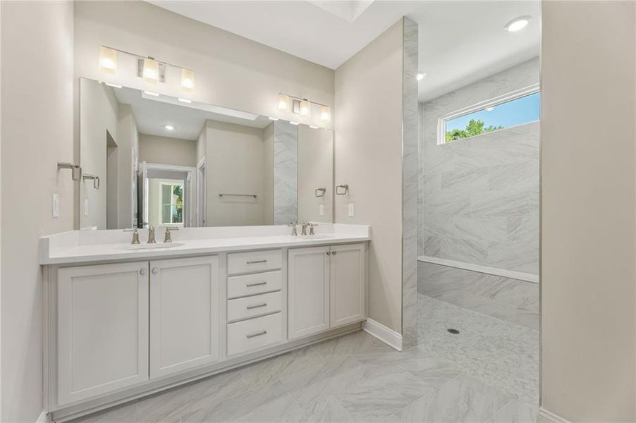 Furnished interior view inside a new home in The Courtyards at Redbud Lane, Canton (Image 3).