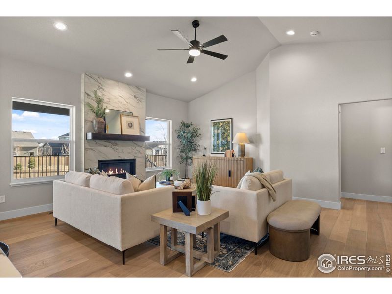 Spacious Family Room