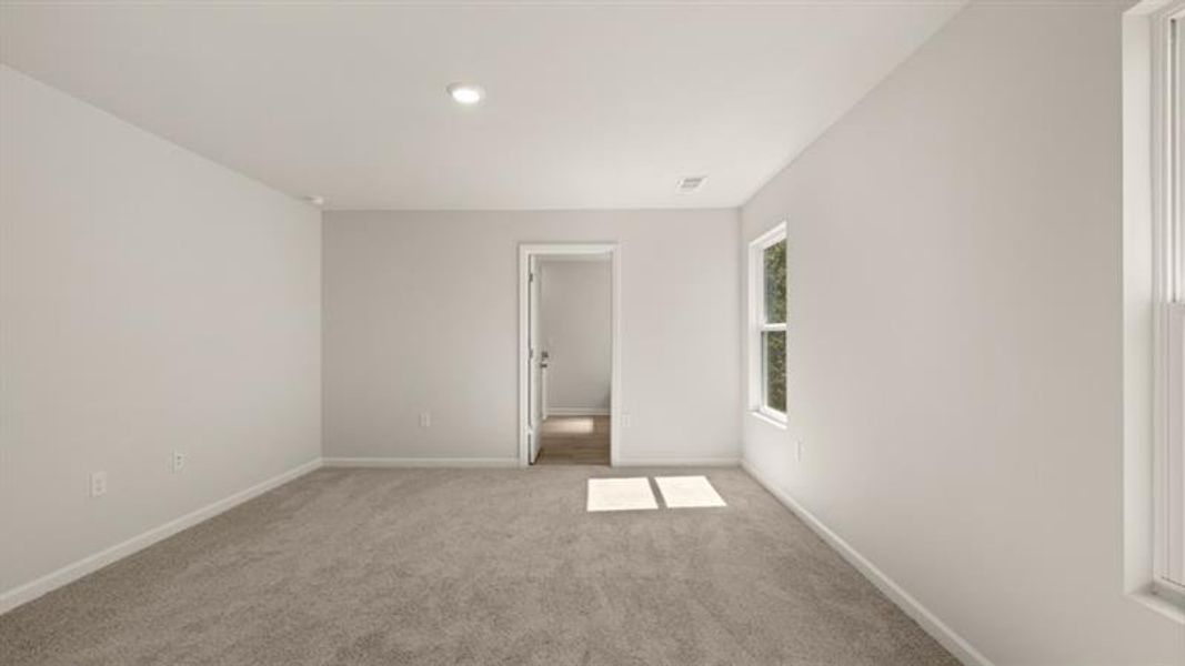 Spacious, unfurnished interior of a new home in Rolling Meadows, Jasper (Image 22). Spacious, unfurnished interior of a new home in Rolling Meadows, Jasper (Image 22).