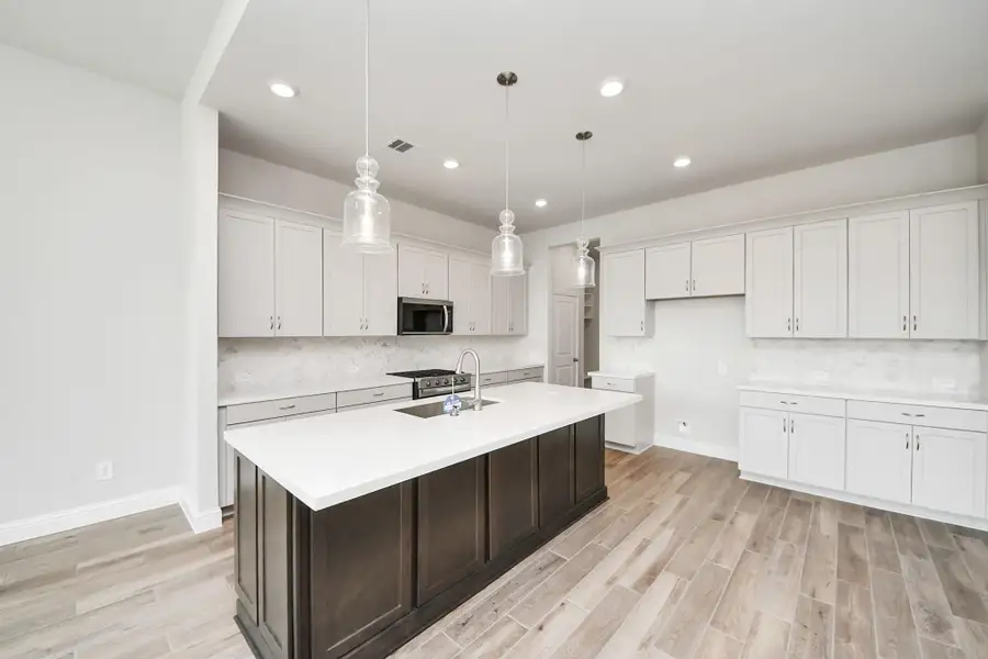 Furnished interior view inside a new home in Elyson: Elyson Duets, Katy (Image 4).