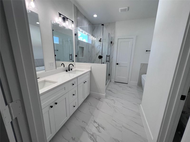 Furnished interior view inside a new home in , Houston (Image 7).