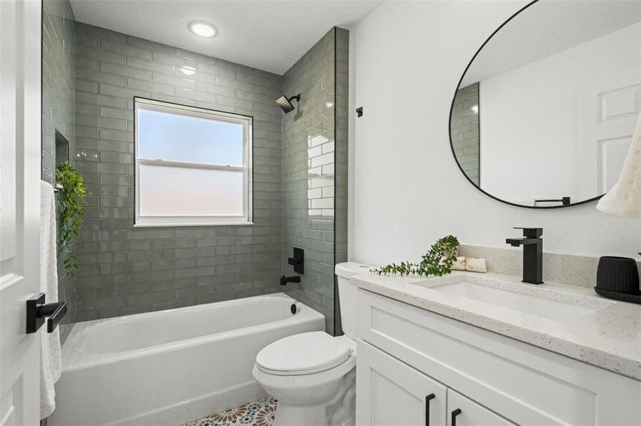 Furnished interior view inside a new home in , Citrus Springs (Image 17).
