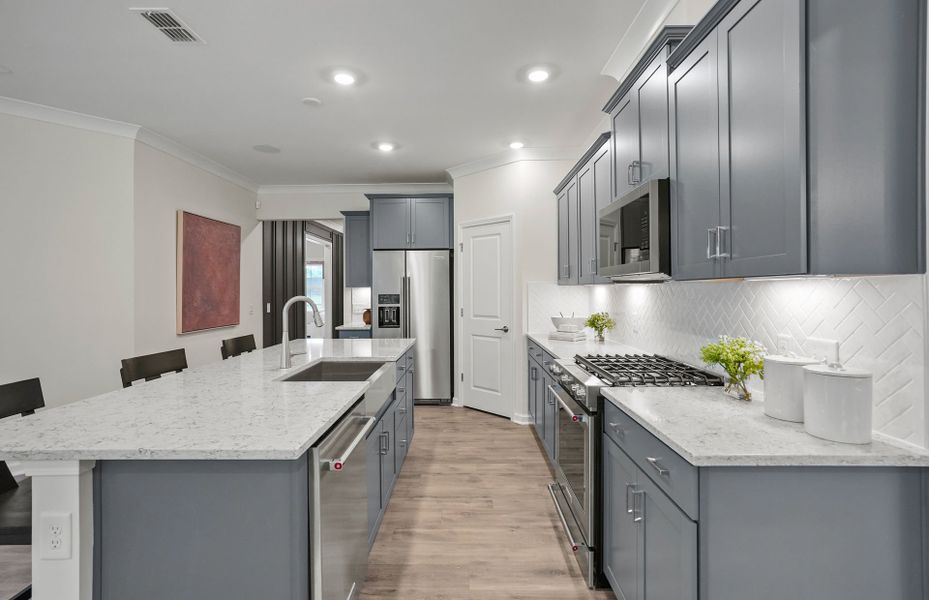 Representative furnished interior of a home built from the Bedrock by Pulte Homes in The Retreat at Carolina Ridge, Harrisburg (Image 22).