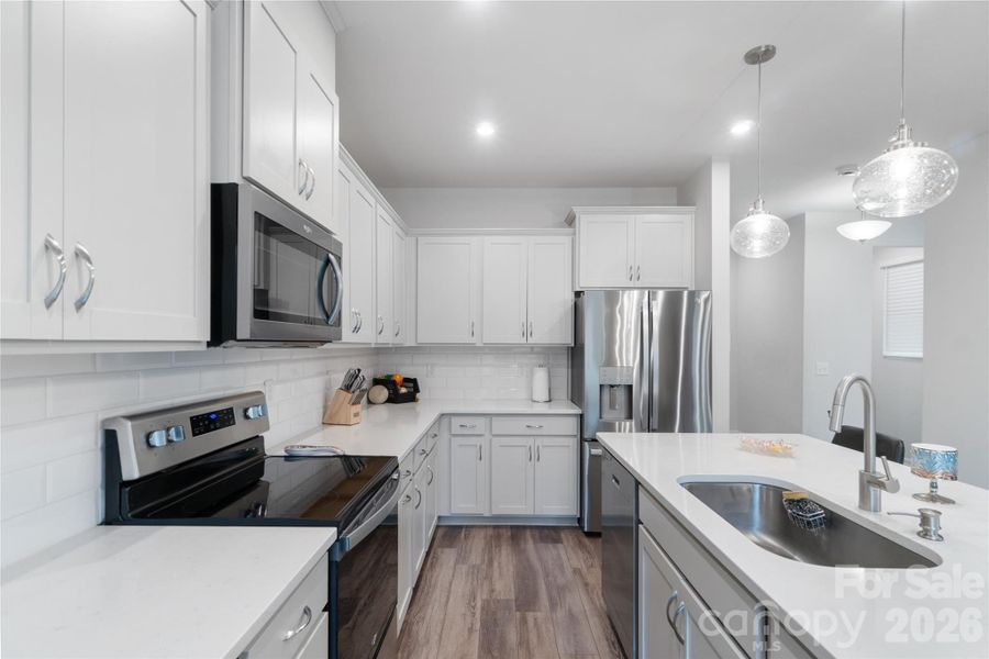 Furnished interior view inside a new home in , Charlotte (Image 7).