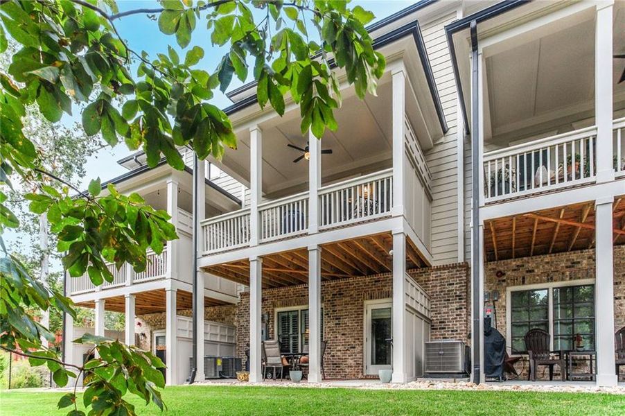 Front exterior of a new home in , Marietta, GA, highlighting curb appeal (Image 1).