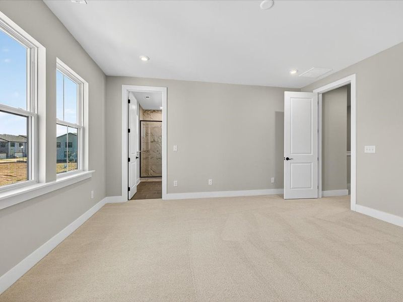 Spacious, unfurnished interior of a new home in Seven Oaks, Belmont (Image 25). Spacious, unfurnished interior of a new home in Seven Oaks, Belmont (Image 25).