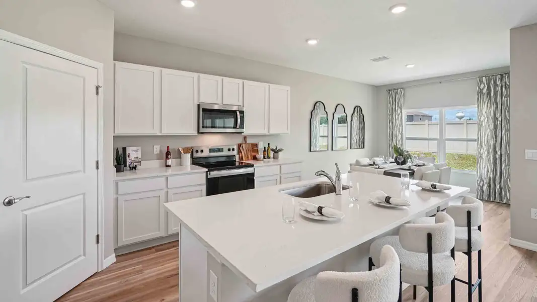 Representative furnished interior of a home built from the Madison by D.R. Horton in Somerset Bay, Spring Hill (Image 5). Representative furnished interior of a home built from the Madison by D.R. Horton in Somerset Bay, Spring Hill (Image 5).