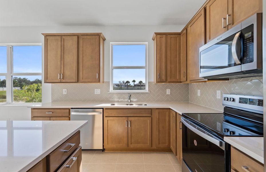 Furnished interior view inside a new home in Legacy Groves, Nokomis (Image 5).