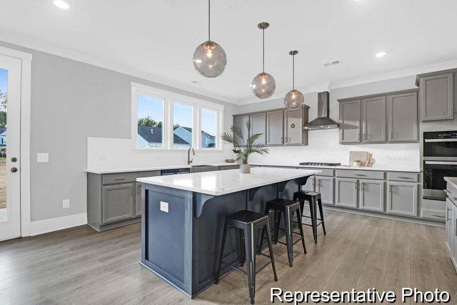 Furnished interior view inside a new home in Homecoming, Ravenel (Image 5).
