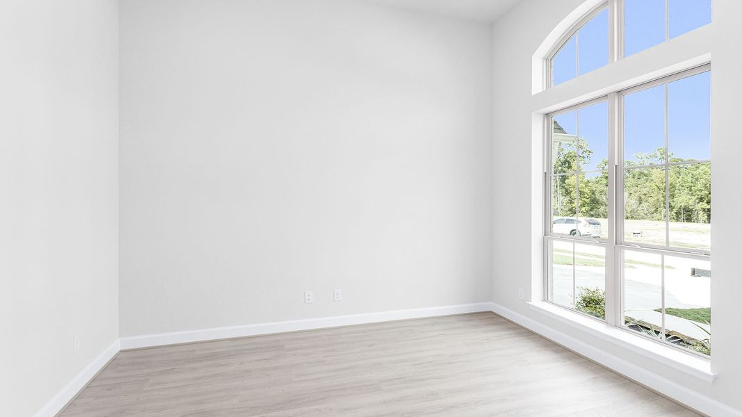 Spacious, unfurnished interior of a new home in Evergreen, Conroe (Image 23). Spacious, unfurnished interior of a new home in Evergreen, Conroe (Image 23).
