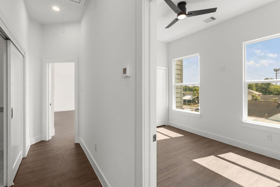 Spacious, unfurnished interior of a new home in , Houston (Image 32). Spacious, unfurnished interior of a new home in , Houston (Image 32).