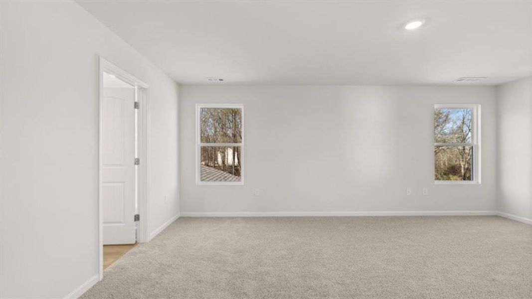 Spacious, unfurnished interior of a new home in Braselton Village, Braselton (Image 15). Spacious, unfurnished interior of a new home in Braselton Village, Braselton (Image 15).