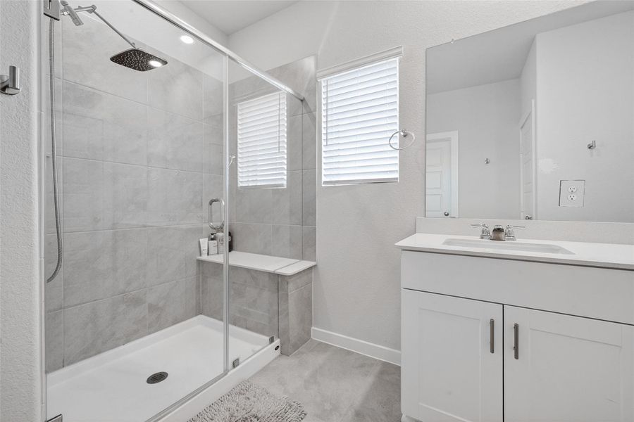 Furnished interior view inside a new home in McClendon Park Village, Houston (Image 31).