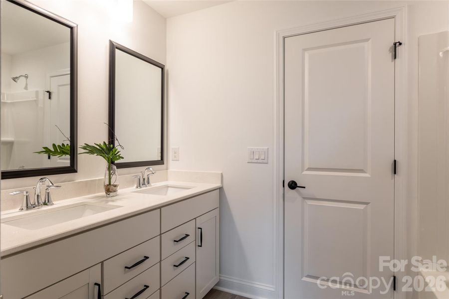 Furnished interior view inside a new home in Parkside Crossing, Charlotte (Image 16).