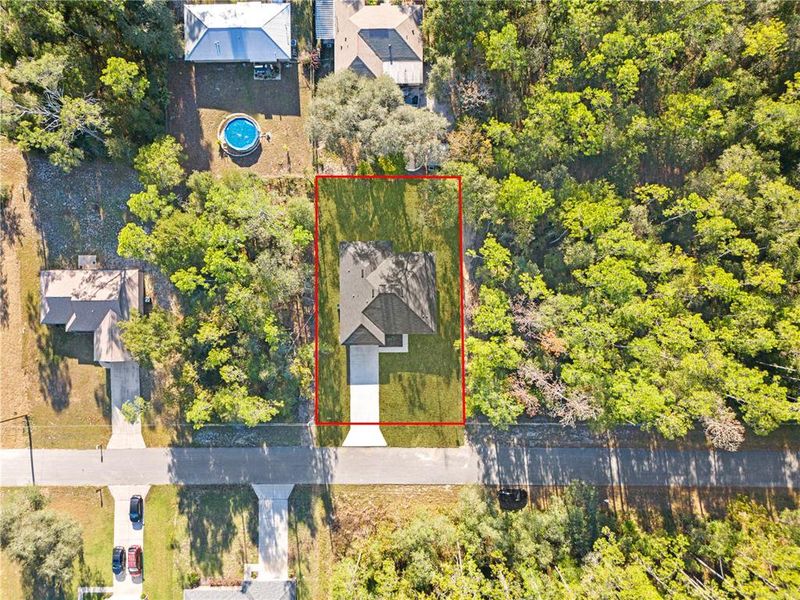 Exterior rendering of this home design in , Citrus Springs, FL (Image 5).