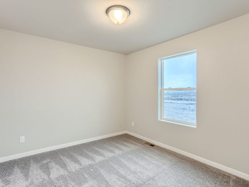 Representative unfurnished interior of a home built from the Pearl by View Homes in Lochbuie Station – Jewel Collection, Lochbuie (Image 29).