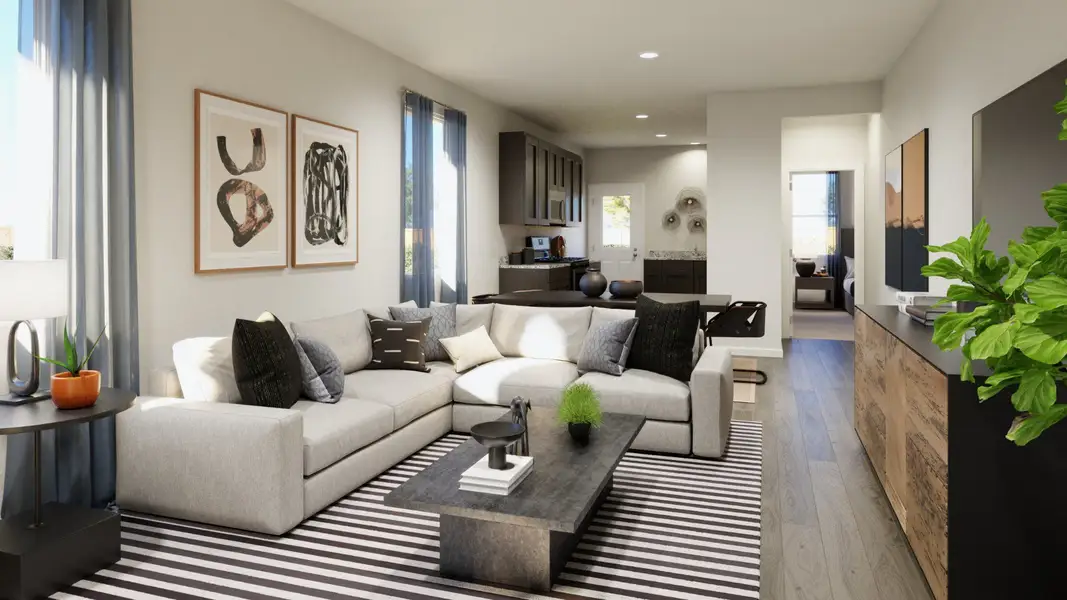 Image is a model representation and may depict options and upgrades not featured on the home available for purchase.