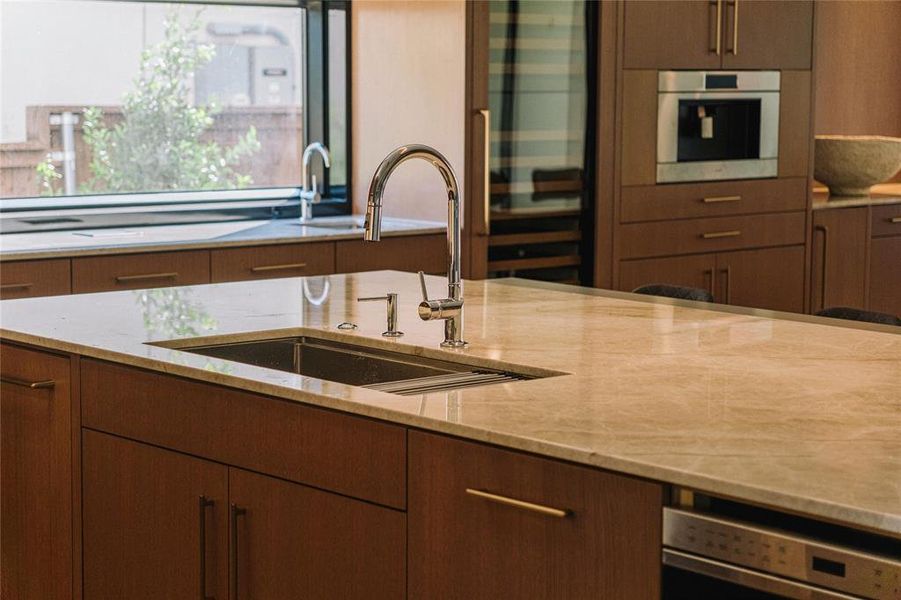 Close-up of interior finishes inside a home in , Dallas (Image 18).