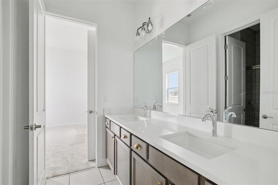 Furnished interior view inside a new home in Biscayne Landing at Seaire, Parrish (Image 14).