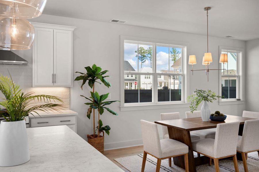 Furnished interior view inside a new home in , Summerville (Image 12).