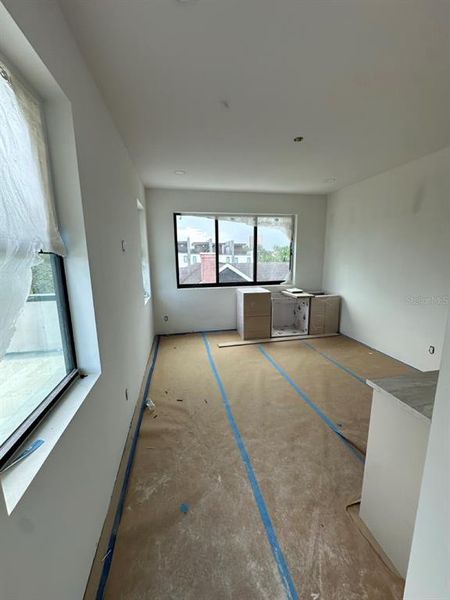 In-progress construction of a new home in , Tampa, FL (Image 39).