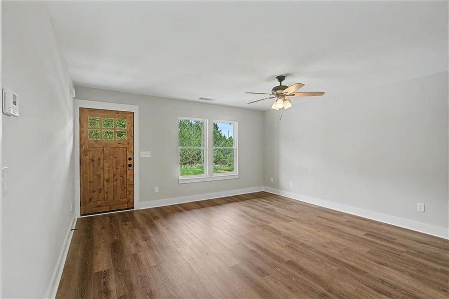 Spacious, unfurnished interior of a new home in , Emerson (Image 32).