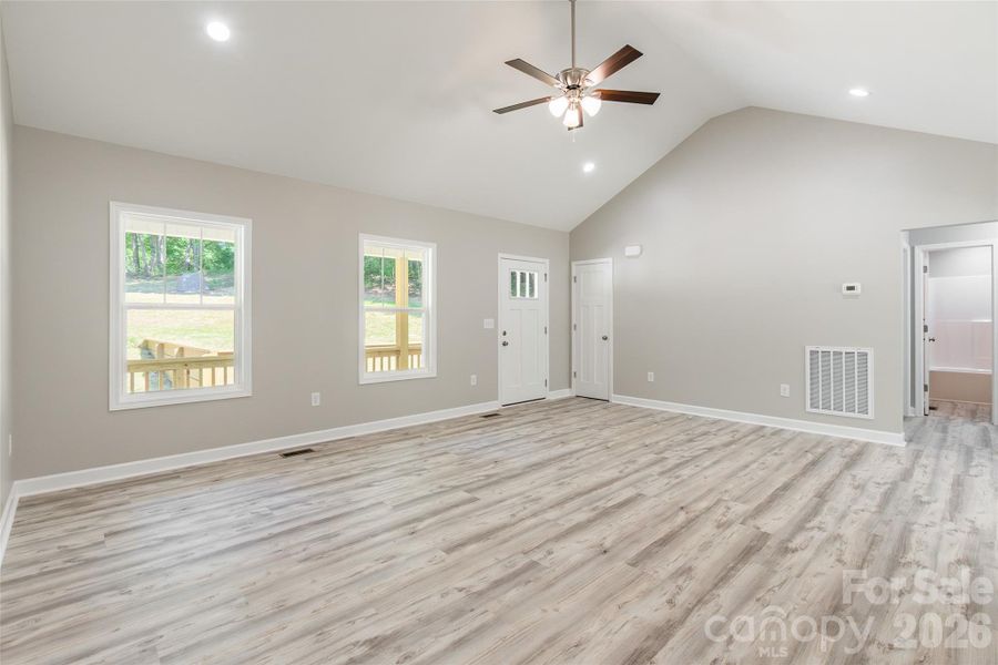 Spacious, unfurnished interior of a new home in , Clover (Image 17). Spacious, unfurnished interior of a new home in , Clover (Image 17).