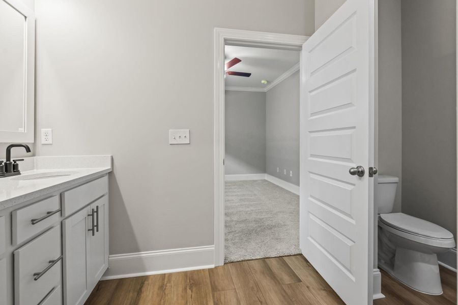Furnished interior view inside a new home in White Oak Estates, Conway (Image 11).