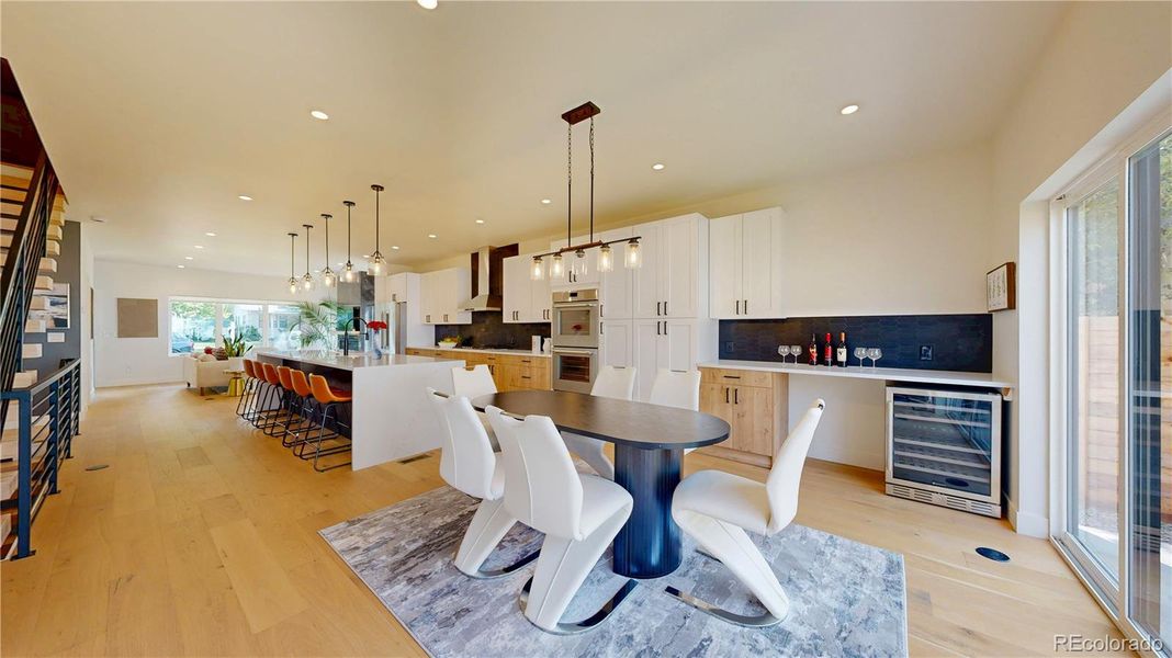 Furnished interior view inside a new home in , Denver (Image 13).