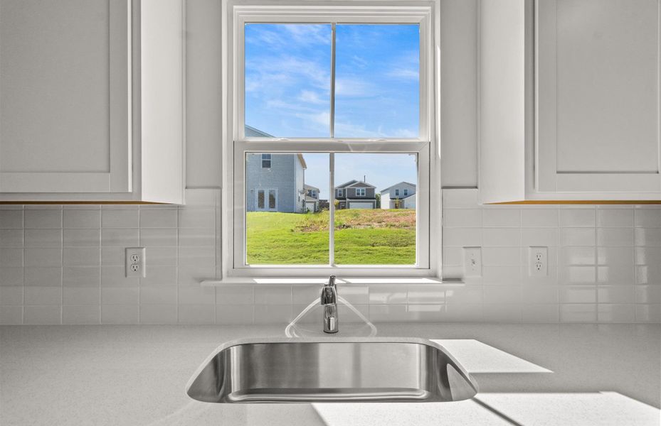 Furnished interior in a model home at Crestview in Spartanburg (Image 21).