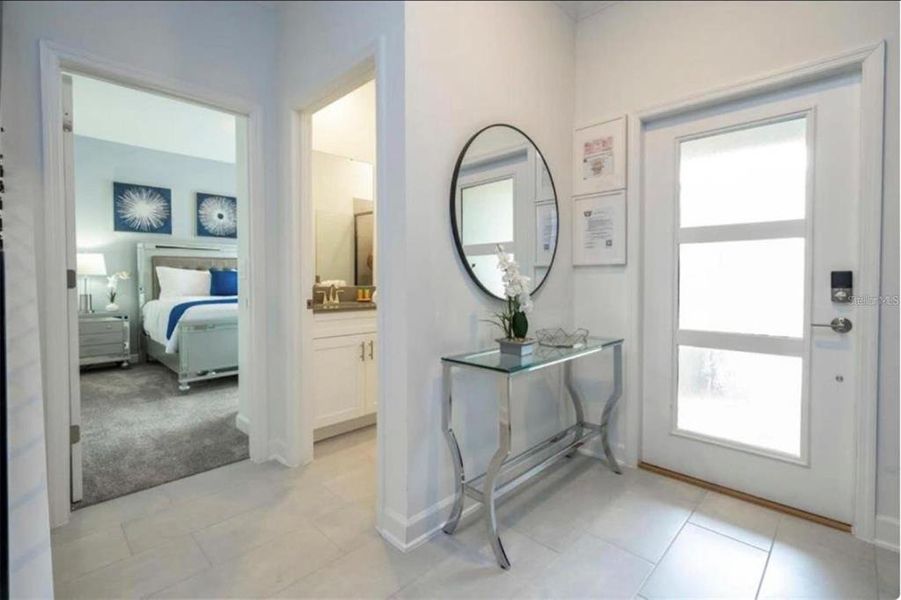 Furnished interior view inside a new home in , Kissimmee (Image 5). Furnished interior view inside a new home in , Kissimmee (Image 5).