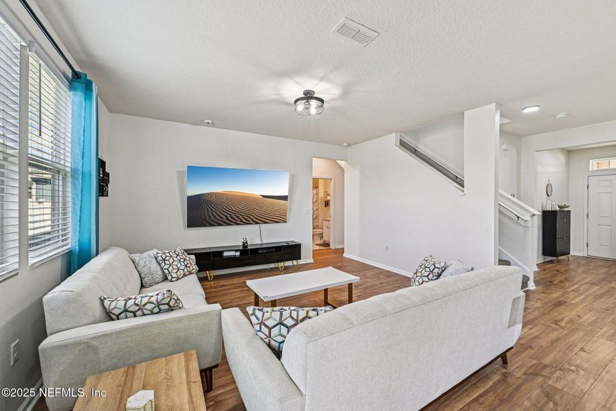 Furnished interior view inside a new home in Cross Creek Express, Green Cove Springs (Image 38). Furnished interior view inside a new home in Cross Creek Express, Green Cove Springs (Image 38).