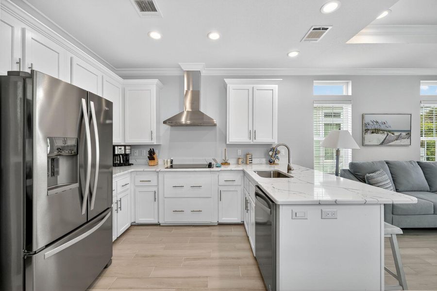 Furnished interior view inside a new home in , Jensen Beach (Image 15).
