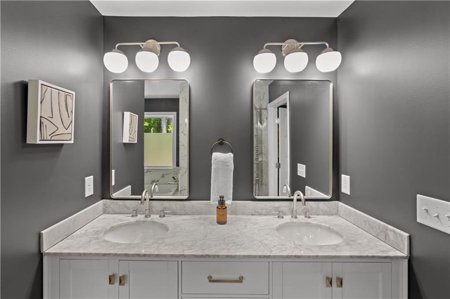 Furnished interior view inside a new home in , Snellville (Image 11).