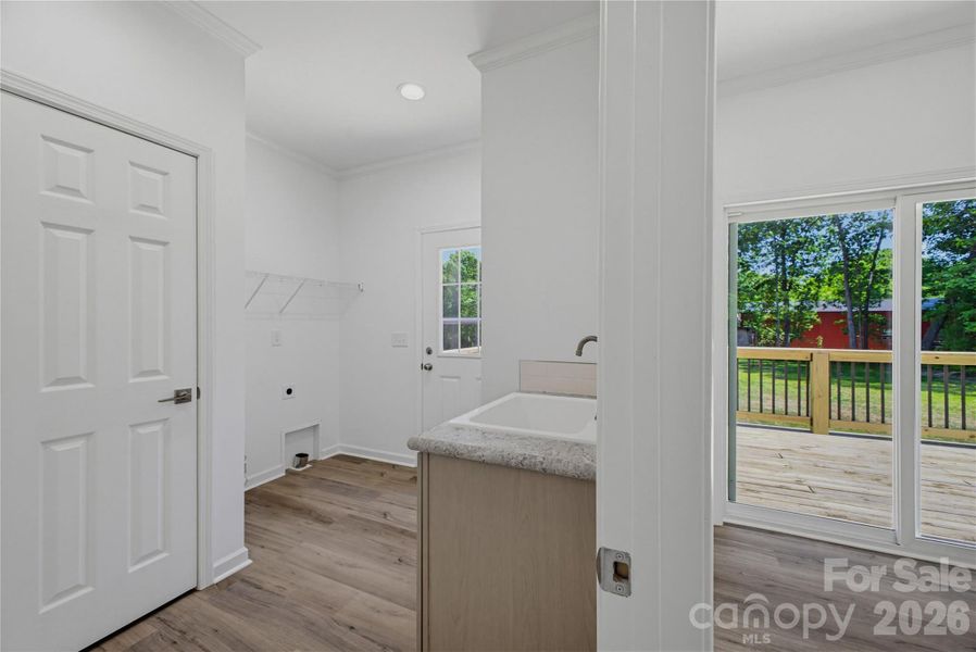 Furnished interior view inside a new home in , Newton (Image 15).
