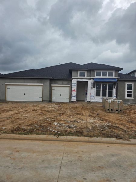 In-progress construction of a new home in Evergreen 70', Conroe, TX (Image 5).