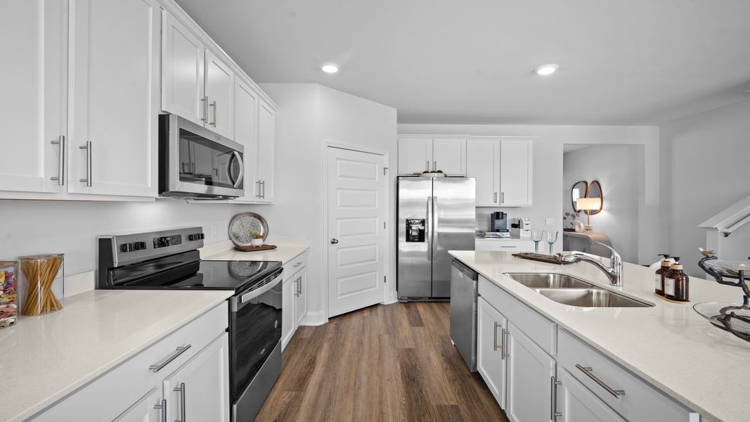 Furnished interior view inside a new home in The Pines at New Hampstead, Savannah (Image 4).