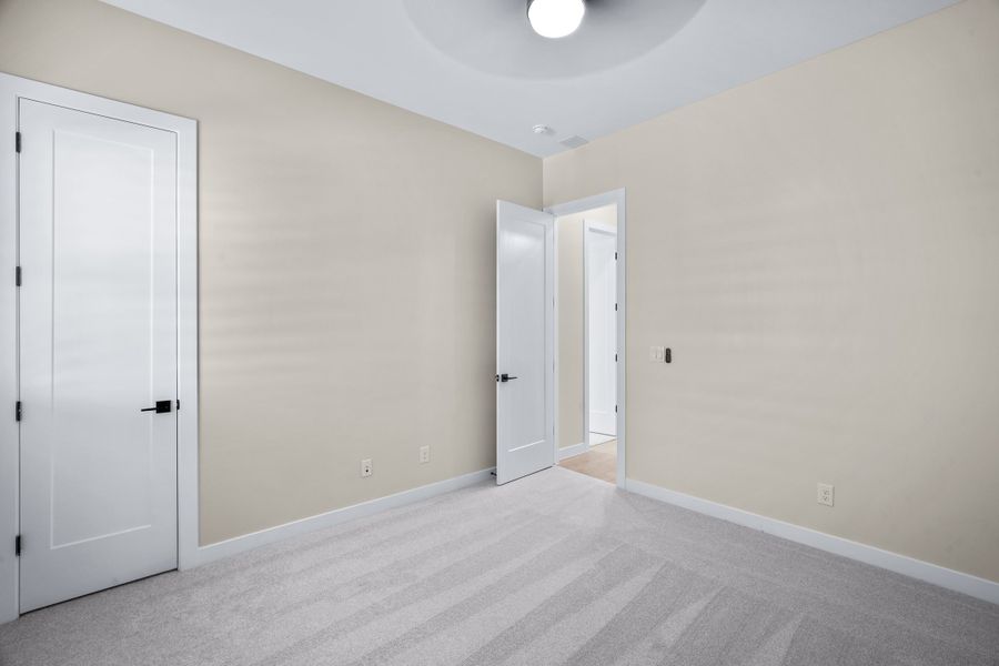 Representative unfurnished interior of a home built from the Pebble Beach EXT50 by LEH. Homes in Verdancia, El Paso (Image 26).