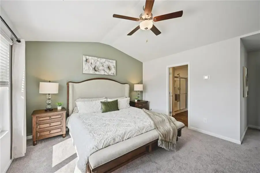Furnished interior view inside a new home in Cash's Crossing, Ellenwood (Image 24).