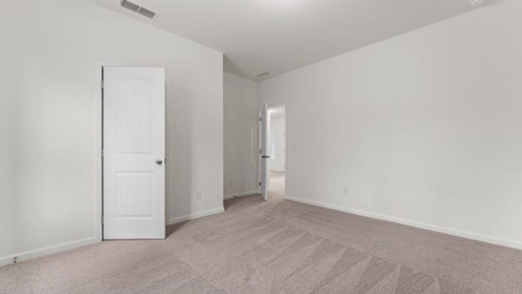 Representative unfurnished interior of a home built from the Elmsworth by Piedmont Residential in Clemit Harris Place, Newnan (Image 12).