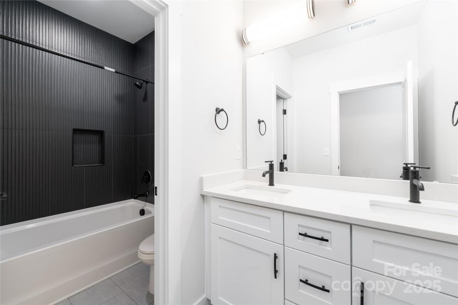 Furnished interior view inside a new home in , Hickory (Image 7).